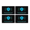 4x RFID Blocker Schutzkarte – NFC Schutzkarte für EC- &  Produktbild-Vorschau 1