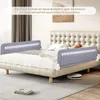 COSTWAY Barrière de lit pour jeunes enfants, 120x42cm Voir les images du produit 4