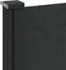 vidaXL Bočná výsuvná markíza čierna 180x500 cm Náhľad obrázku produktu 7