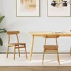 vidaXL Sedia da pranzo, 2 pezzi, legno massello di gomma, Anteprima dell’immagine prodotto 2