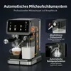 Espresso stroj Zimilo, 20 barov, s mliečnym systémom, Náhľad obrázku produktu 6