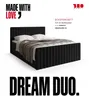BroMARKT Boxspringbett DREAM DUO mit 2 Bettkasten, Produktbild-Vorschau 3