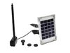 A solar-powered water pump kit with a solar panel, pump unit, and accessories, displayed on a white background. Náhľad obrázku produktu