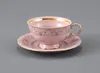 Teetasse und Untertasse, Sonata, 0,20 l, rosa Porzellan, Produktbild-Vorschau 2