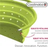 Coolinato colino pieghevole in silicone 24 cm verde Anteprima dell’immagine prodotto 3