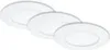LED Einbauleuchte 3er Set 4000K Ø12cm 8W IP44 Kunststoff Produktbild-Vorschau 1