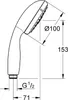Grohe Tempesta Handbrause III Nachfolgemodell 110 vchr., 3 Produktbild-Vorschau 8