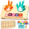 Montessori Spielzeug Lernspiel ab 3 4 5 Jahre, Mathe Spiel Produktbild-Vorschau 1