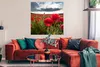 MuchoWow® Poster Mohnblumen vor einem dramatischen, Produktbild-Vorschau 2