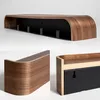 Wandgarderobe aus Holz | Modernes Design mit verdeckten Produktbild-Vorschau 3