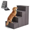 Relaxdays Hundetreppe, 4 Stufen, Stauraum, HxBxT: 65 x 40 x Produktbild-Vorschau 1