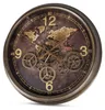 Wanduhr XL Ø 62 cm Weltkarte formano Produktbild-Vorschau 1