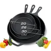 Gusseisenpfanne 3 tlg Pfannenset 20/26/30cm Bratpfanne Set Produktbild-Vorschau 1