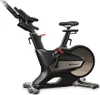 A black exercise bike on a white background. Náhled obrázku produktu