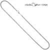 JOBO Erbskette 585 Weißgold 3 mm 45 cm Gold Kette Halskette Produktbild-Vorschau 3