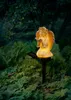 Engel Figur mit Solar LED Licht, aus Kunststein gefertigt, Produktbild-Vorschau 2