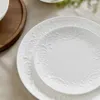 Assiette à dessert Homla SYLIA White Ornament, 21 cm Voir les images du produit 3