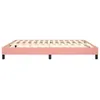 vidaXL Boxspringbettgestell Rosa 180x200 cm Samt Produktbild-Vorschau 5