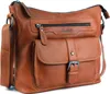 Benthill Damen Handtasche Leder - Umhängetasche aus weichem Produktbild-Vorschau 1