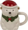 Kaffee Tasse Becher Eisbär mit Deckel Weihnachten Produktbild-Vorschau 1