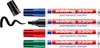 Edding 3300, Schwarz, Blau, Grün, Rot, Meißel, Schwarz, Produktbild-Vorschau 1