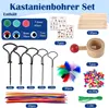 Kastanienbohrer Bastelset mit kastanienhalter, 288 tlg Produktbild-Vorschau 3