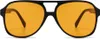 Vintage Herren Polarisierte Sonnenbrille Damen Retro Oval Produktbild-Vorschau 2