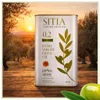 Sitia 0,2 % Olivenöl Dosenverpackung im Olivenhain bei Sonnenuntergang Produktbild-Vorschau