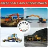 Sleutelset graafmachine - Sleutelhanger - 20-delig - Productafbeelding-voorbeeld 7