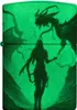Zippo Benzin Feuerzeug Dragon Girl Glow in the Dark green Produktbild-Vorschau 8