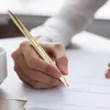 Balpen - Set van 4 - Metalen balpen in slanke vorm - Productafbeelding-voorbeeld 7