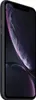 A black iPhone XR is shown from a side angle, displaying its screen. Produktbild-Vorschau