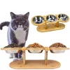 Futternapf Katze Erhöht, Futterstation Katzen 3er Set Näpfe Produktbild-Vorschau 7