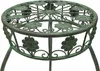 Tabouret de fleur Métal Vert Rond 75 cm Support de fleur Voir les images du produit 3