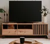 TV Lowboard "Madem" Flat-TV Unterschrank in Eiche Artisan Produktbild-Vorschau 2
