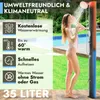 Záhradná sprcha Solárna sprcha s ručnou sprchou 35l nádrž Náhľad obrázku produktu 3