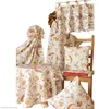 Tafelkleed LINN, herfstmotief, bladeren, polyester, rond, Productafbeelding-voorbeeld 2