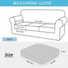 2 Stück Wasserdicht Sofa Sitzkissenbezüge, Stretch Sofa Produktbild-Vorschau 7