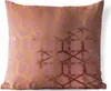 MuchoWow® Outdoor Kissen - Design - Rosa - Gold - 60x60 cm Produktbild-Vorschau 1
