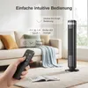 Turmventilator mit Fernbedienung & LED-Lichtleiste, leise, Produktbild-Vorschau 6