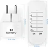 SONERO Funksteckdosen-Set S-RCS104, 1 Sender, 4 Empfänger, Produktbild-Vorschau 2