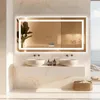 Vrygle LED Badspiegel 140x70cm mit Beleuchtung, Bluetooth, Produktbild-Vorschau 4