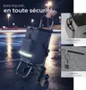 Chariot de courses SHOPPER 3 en 1 pliable avec sac Voir les images du produit 7