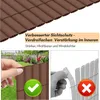 PVC Sichtschutzmatte mit Kabelbindern Outdoor Produktbild-Vorschau 4