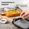Silberthal Frischhaltedosen Vorratsdosen Glas Edelstahl 3er Produktbild-Vorschau 6