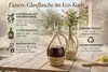 6 X 2L Flasche + EKO Korb GLASBALLON Weinballon GLASFLASCHE Produktbild-Vorschau 4