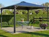 Palram - Canopia Aluminium Pavillon Palermo 3600 Anthrazit Produktbild-Vorschau 10