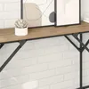 vidaXL Tavolino da salotto Artisan in rovere 180 x 30 x 75 Anteprima dell’immagine prodotto 4