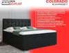 Boxspringbett COLORADO 180x200 cm Inari 100 Schwarz Produktbild-Vorschau 3