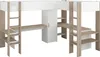 Lit d'angle double avec espace de rangement & bureau - 2 x Voir les images du produit 11